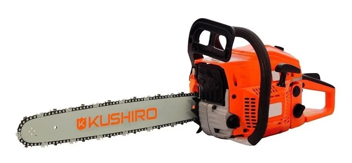 Motosierra KUSHIRO 52 cc Espada 20 pulgadas 8000 RPM